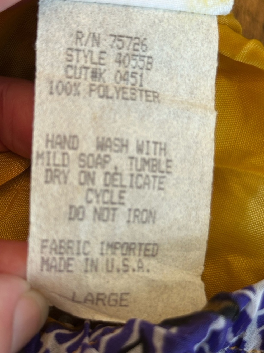 Teddi Sport | VTG Sheer Floral Patchwork Maxi Skirt 90s Boho Whimsigoth, Size L - Picture 7 of 9